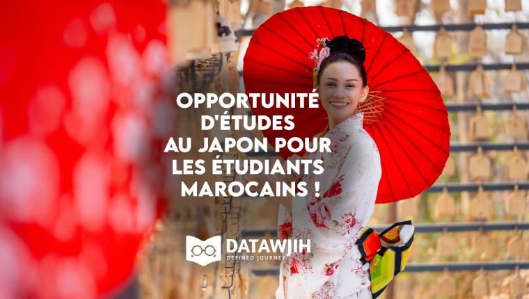 Opportunité de bourse d'études au Japon pour les étudiants marocains !